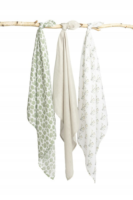 Sensillo Bamboo Diaper 3-Pack Elephant Grey 70X80 Brand Sensillo