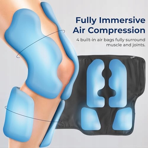 SereneLife SLKNMSG14 Knee Massager, Compression, Vibration, Heat, Brand no brand