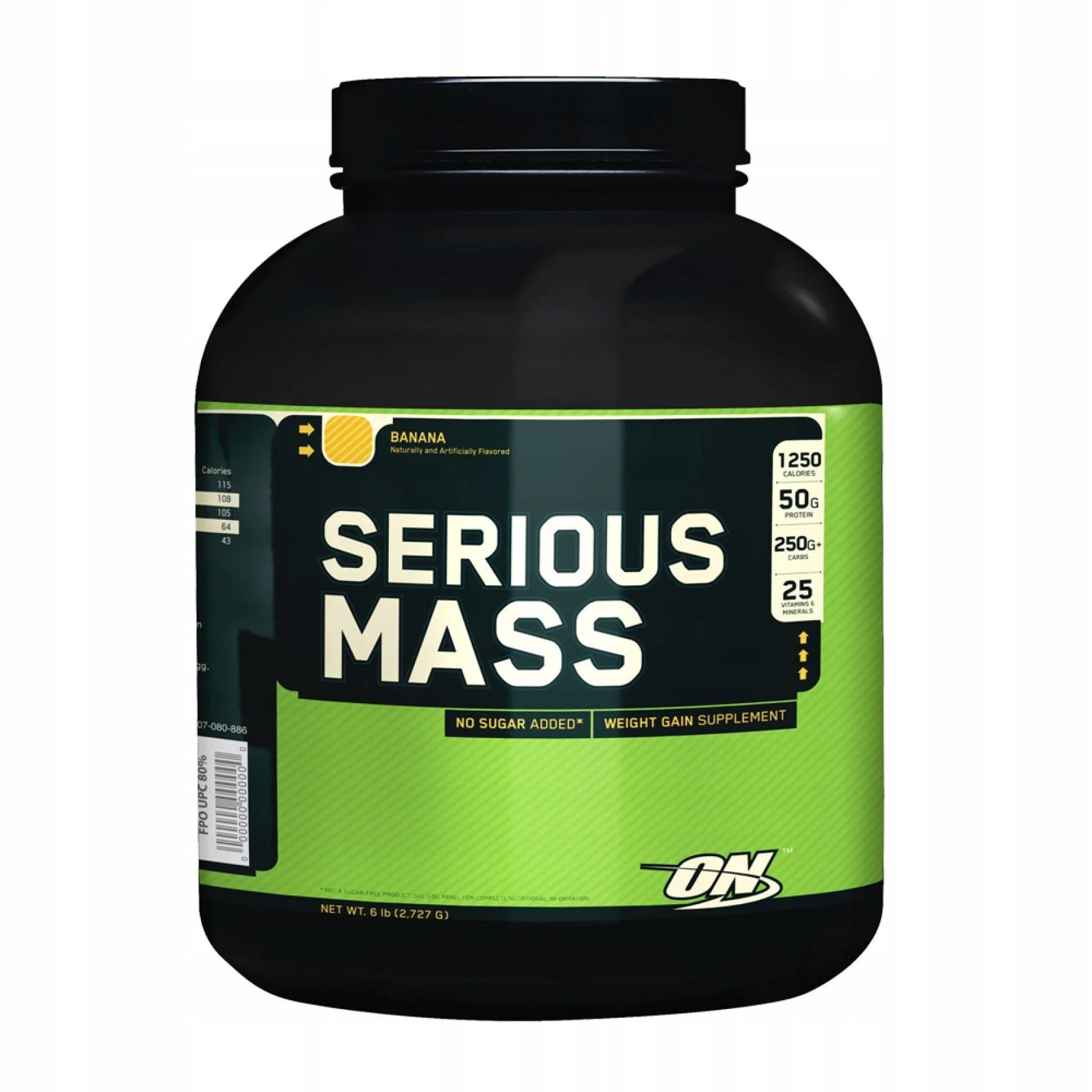 Serious Mass Gainer Optimum Nutrition 6 lbs (2720g) Banana