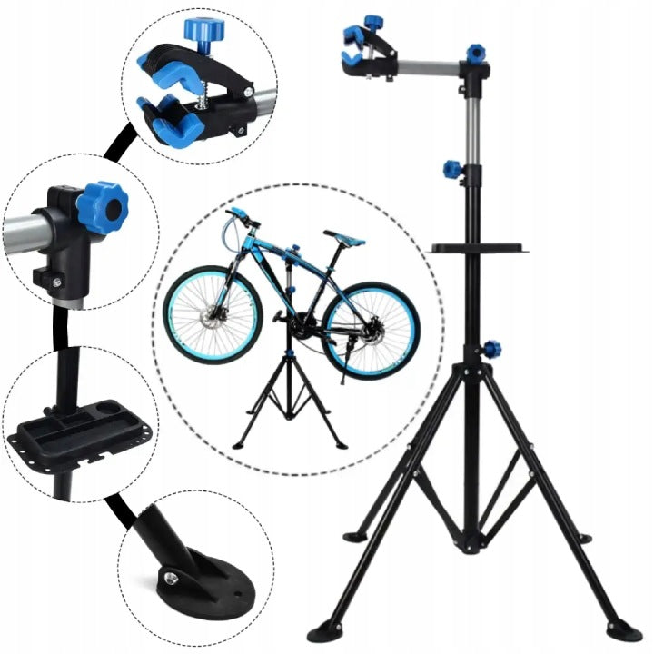 Service Stand for Bicycle Mounting 190cm Holder Bicycle Hanger 30kg