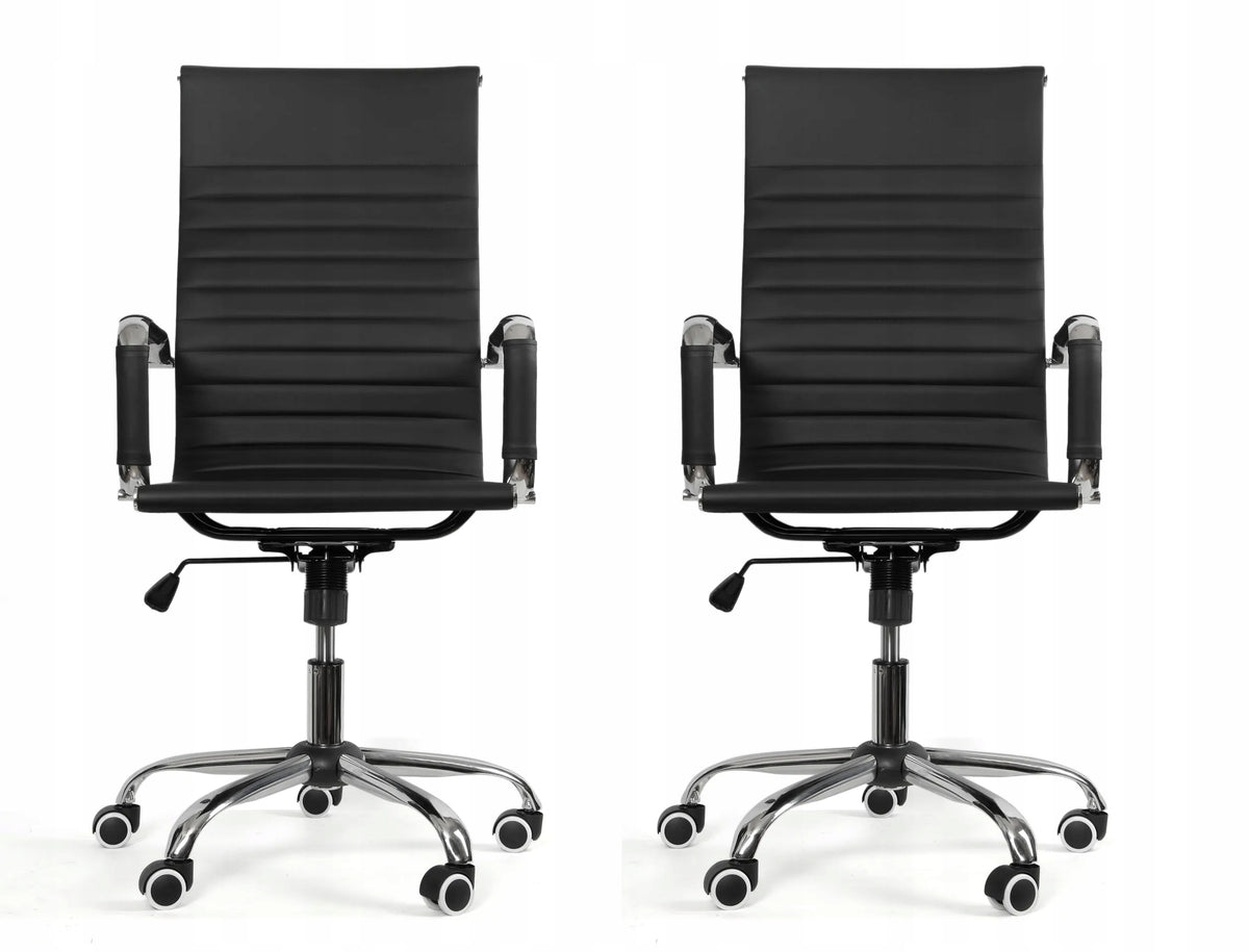 Sesto Senso SET 2pcs - Ergonomic office chair, model DH101 black Packaging status original