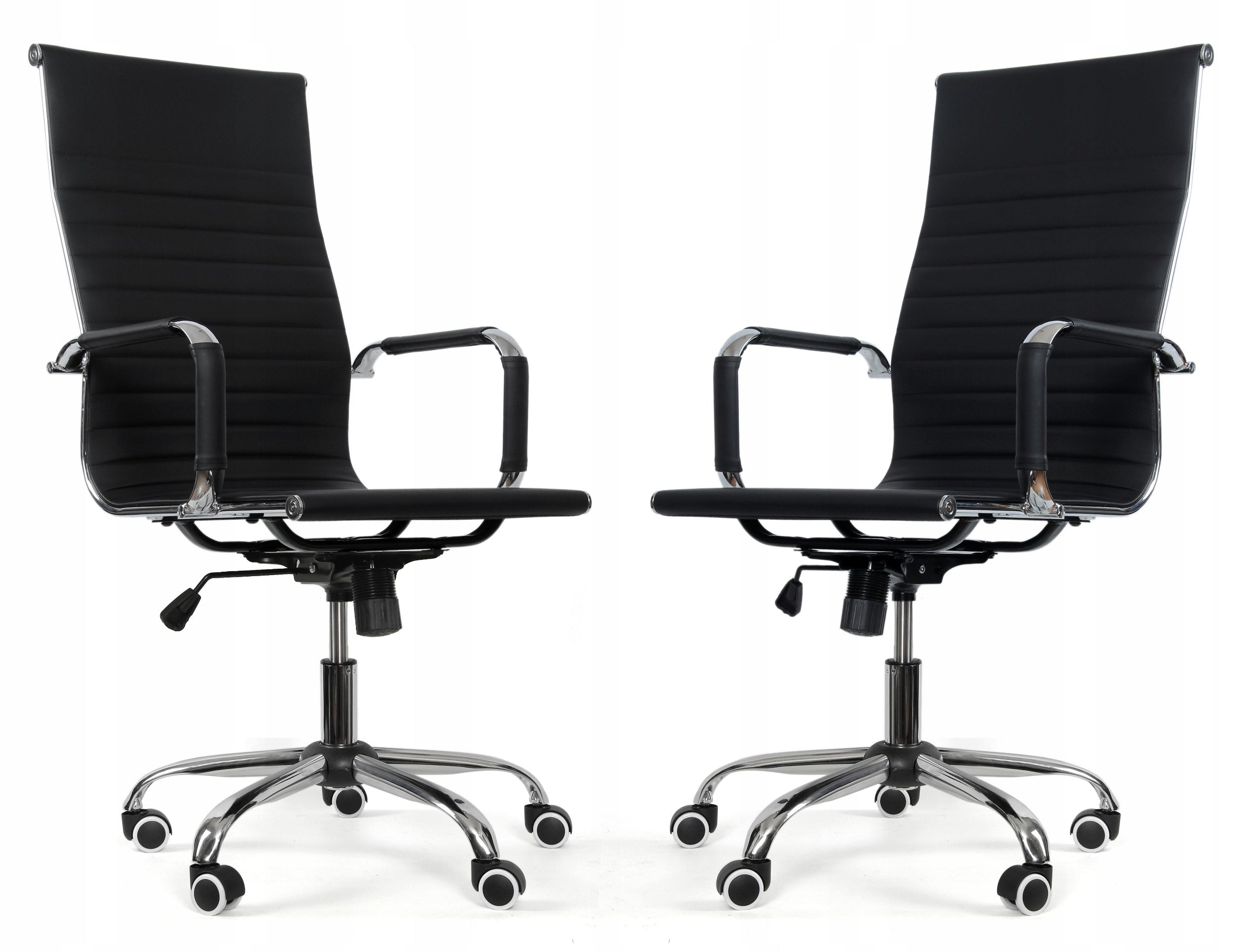 Sesto Senso SET 2pcs - Ergonomic swivel office chair black