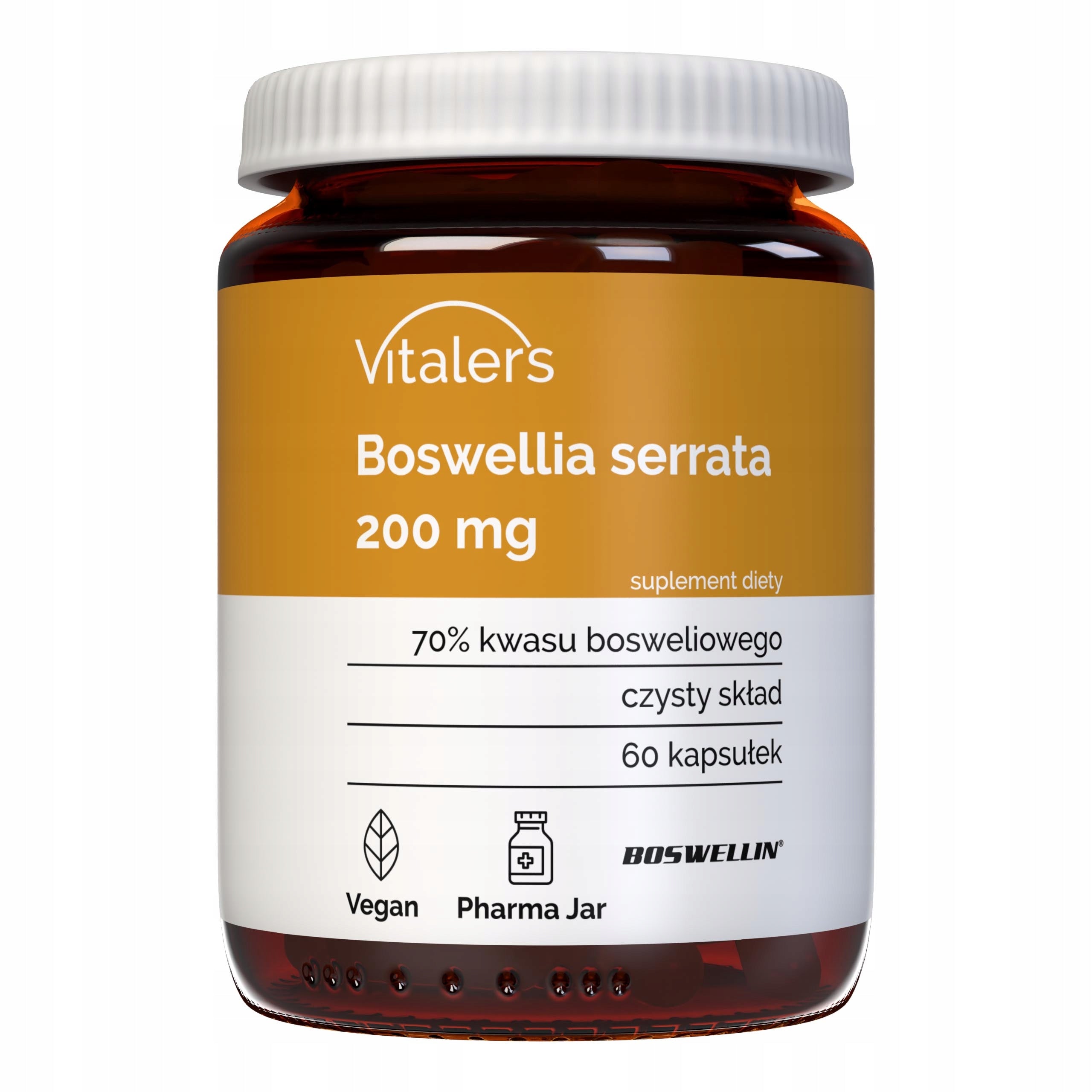 Set: 2x Vitaler's Boswellia Serrata Indian Incense 200 mg 60 kaps Packaging status original