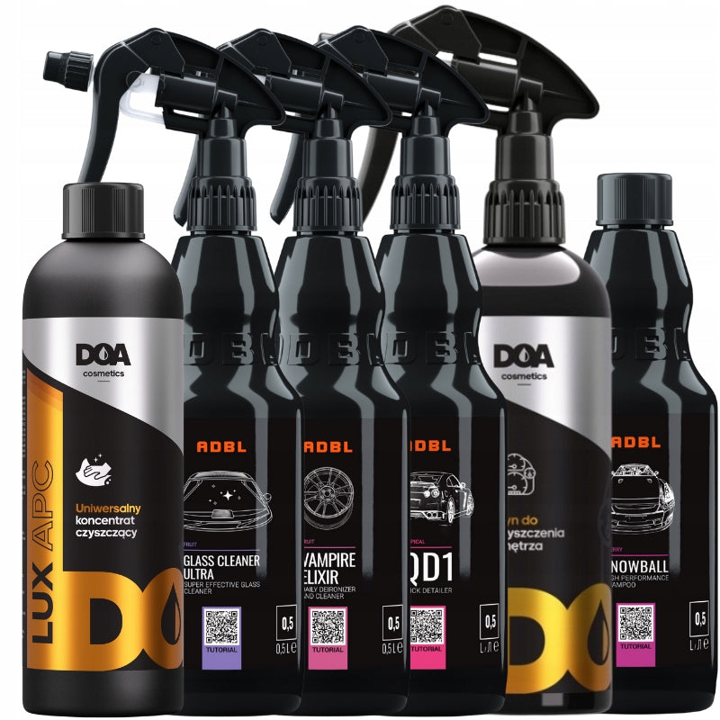 Set ADBL DOA detailing Set of cosmetics for car cleaning Cockpit