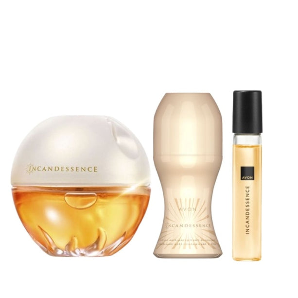 Set AVON Incandessence 3in1 perfume, ball, perfume