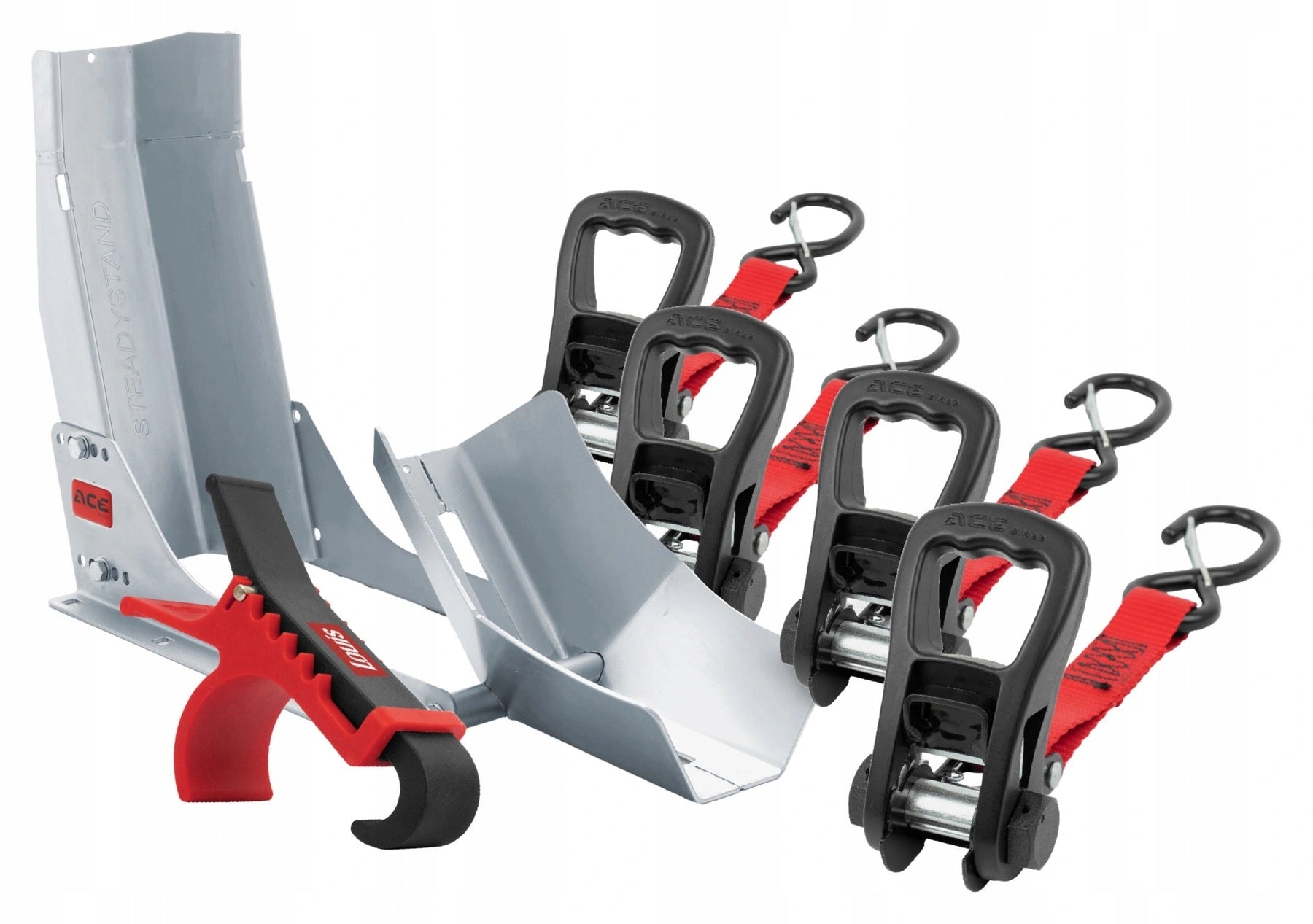 Set Acebikes for transporting motorcycle stand solid protection moto Manufacturer AceBikes
