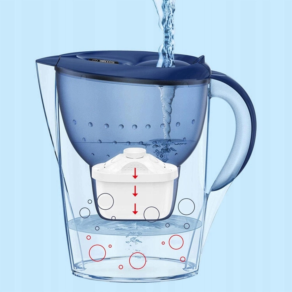 Set Alkaline Water Filter Jug Glass 3,5 L BEDEE + 2 Cartridges Model other