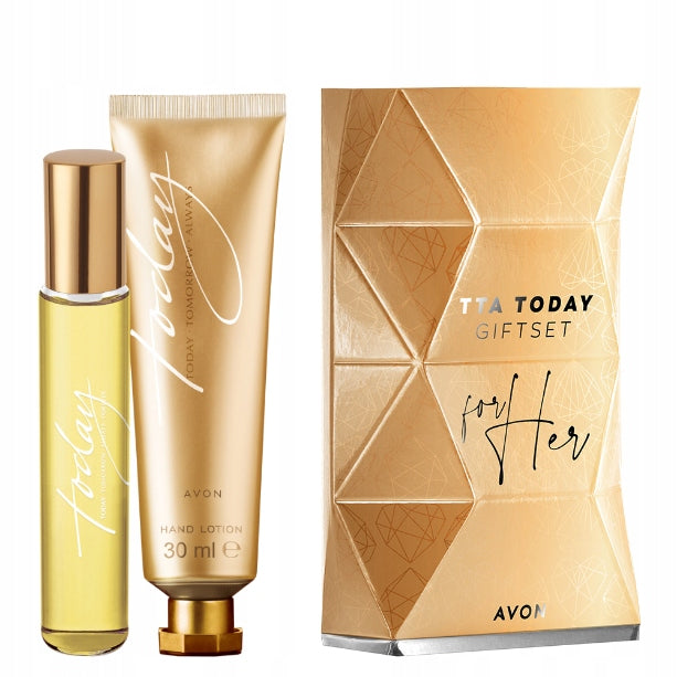 Set Avon TTA Today For Her perfume hand cream