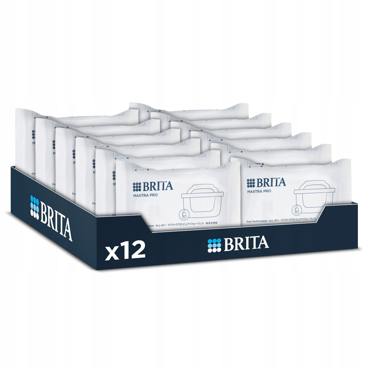 Set BRITA Filter water cartridge MAXTRA PRO Pure Performance 12 pieces
