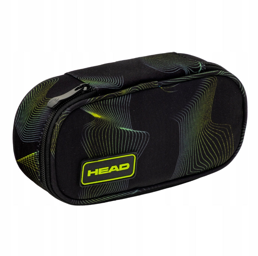 Set Backpack school pencil case HEAD for boy youth green 27L Manufacturer code 5901137321165