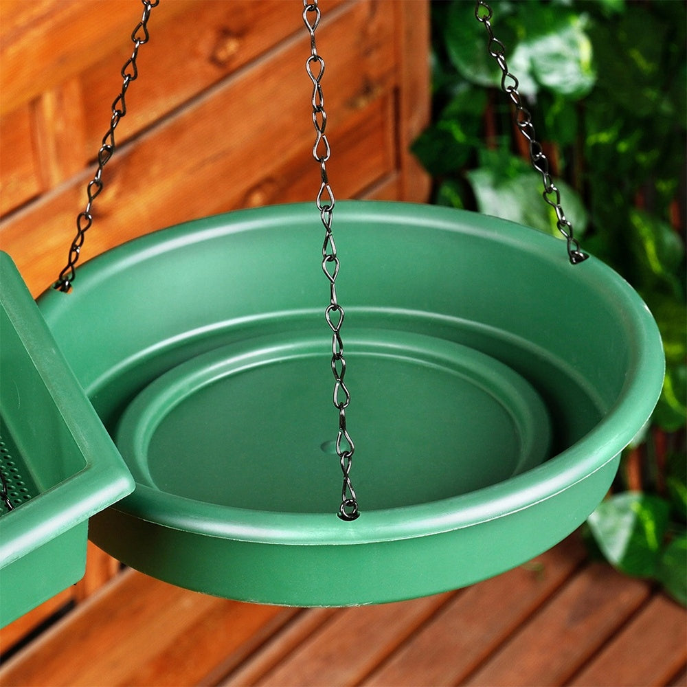 Set Bird Feeder Hanging Garden Water Food Container Type other