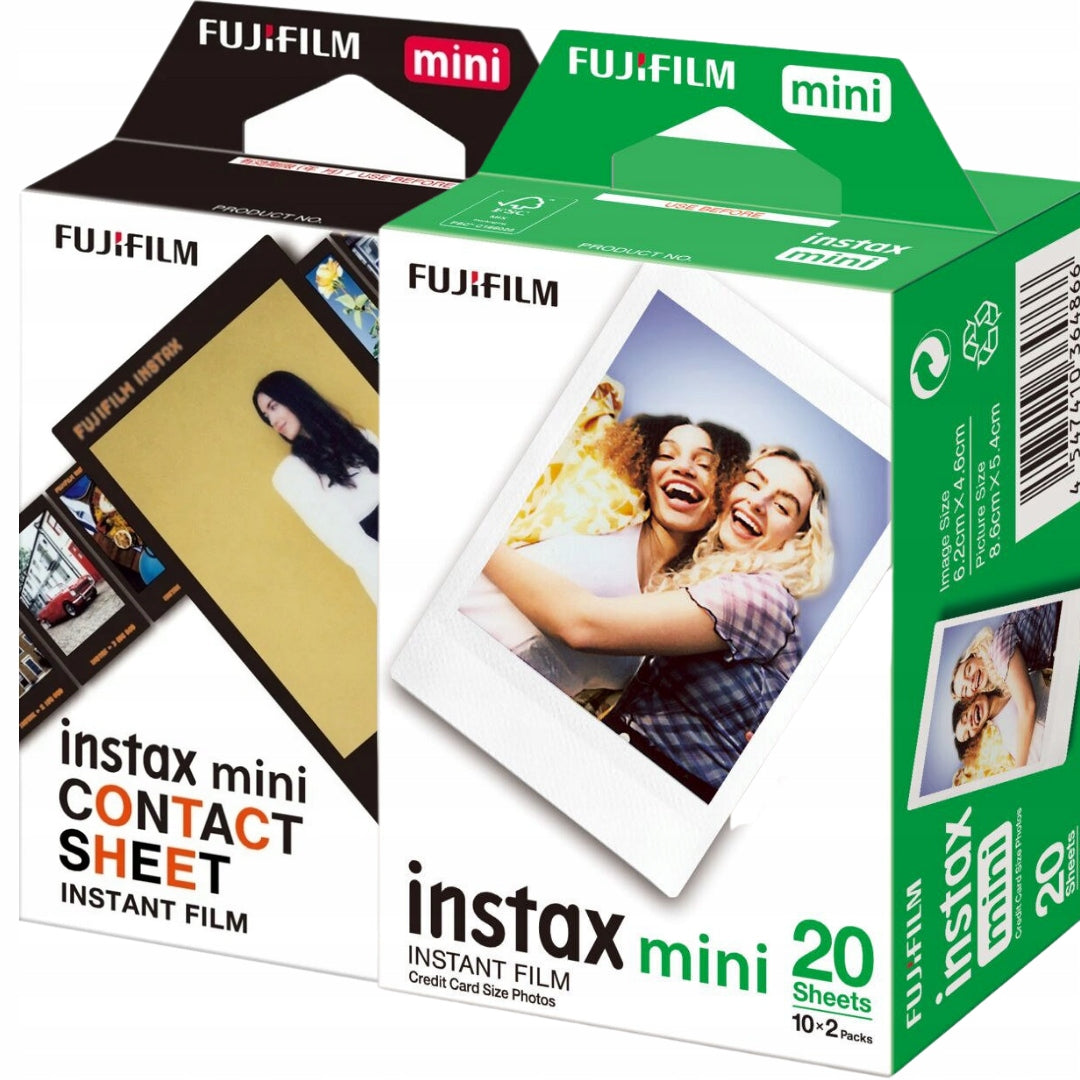 Set Cartridges INSTAX MINI 30 photos for Camera 8 9 11 12 Instax Photo Contact