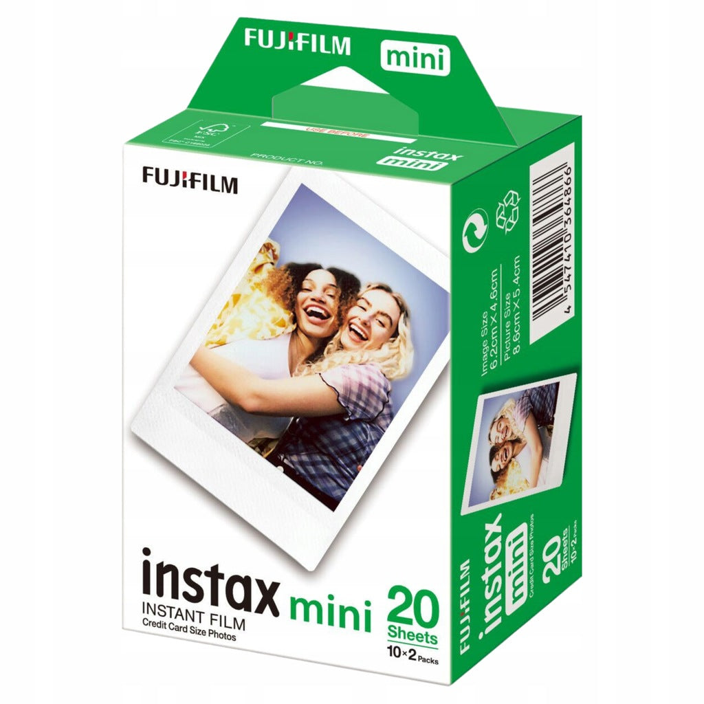 Set Cartridges Instax MINI 8 9 11 12 for Camera 30 photos Fujifilm + Mono Packaging status original