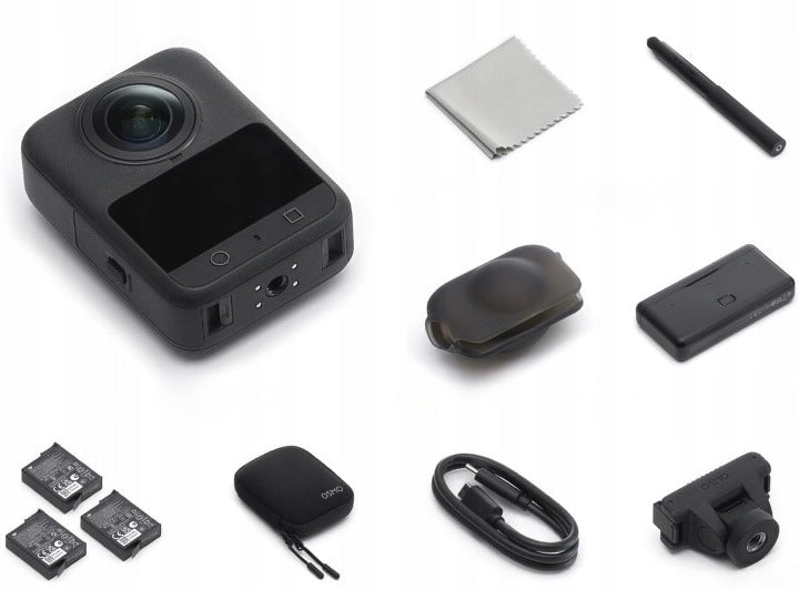 Set DJI Osmo 360 Adventure Combo sports camera 8K 360° 3 batteries Manufacturer code 6937224110519