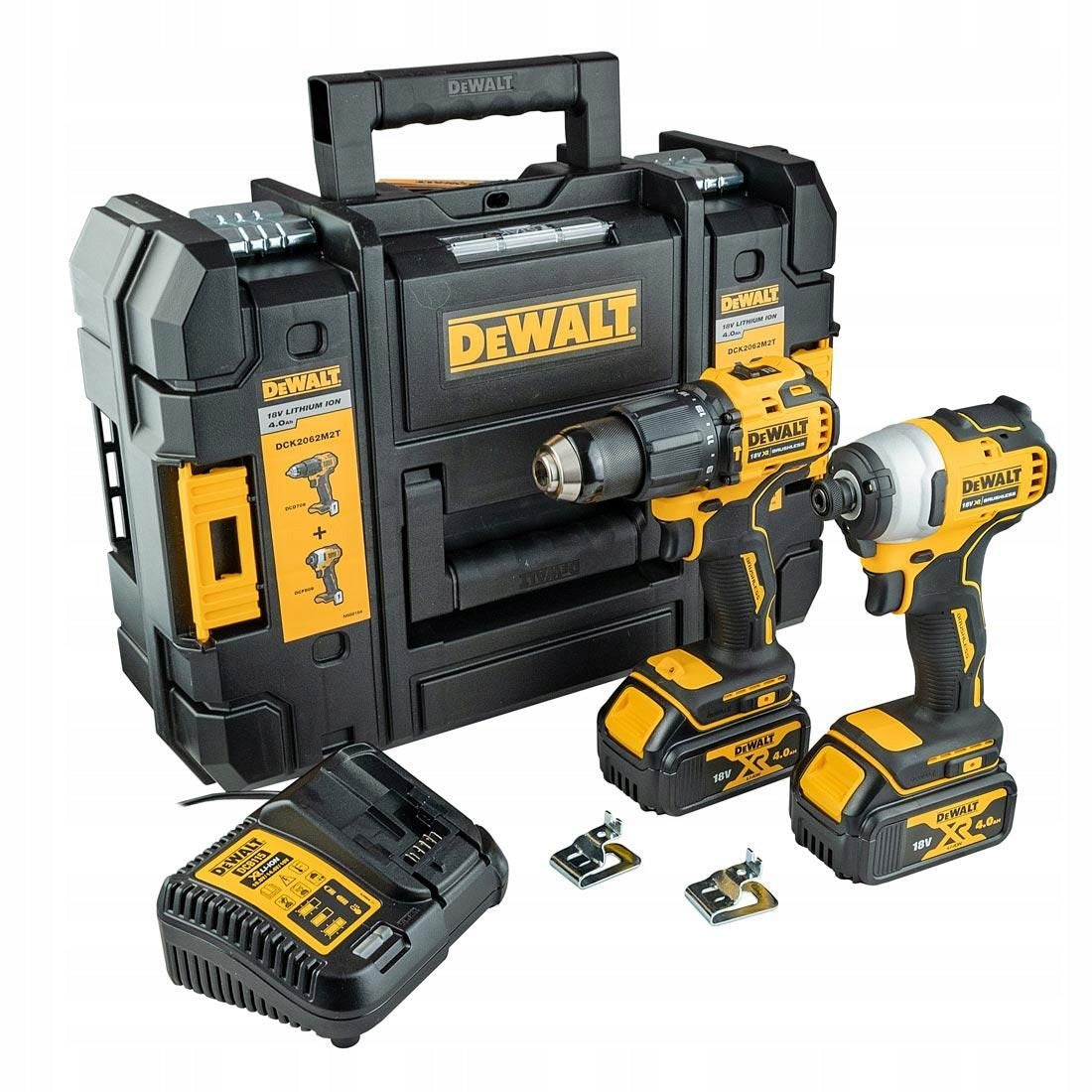 Set Dewalt 18V Drill Impact Driver XR Cordless Batteries NEW