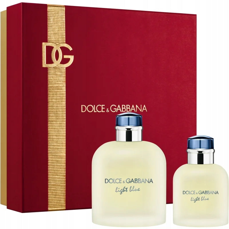 Set Dolce & Gabbana Light Blue for men: eau de toilette EDT 200 ml +