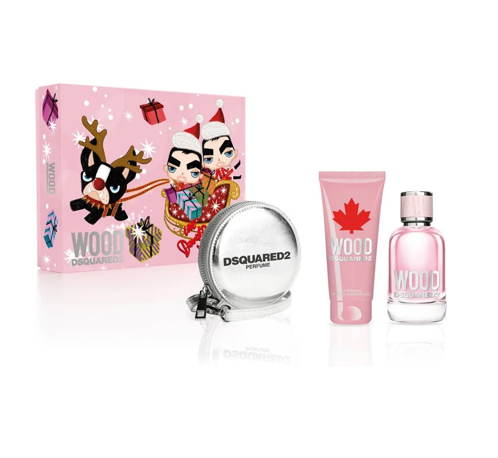 Set Dsquared 2: Wood, Eau De Toilette, For Women Brand Dsquared2