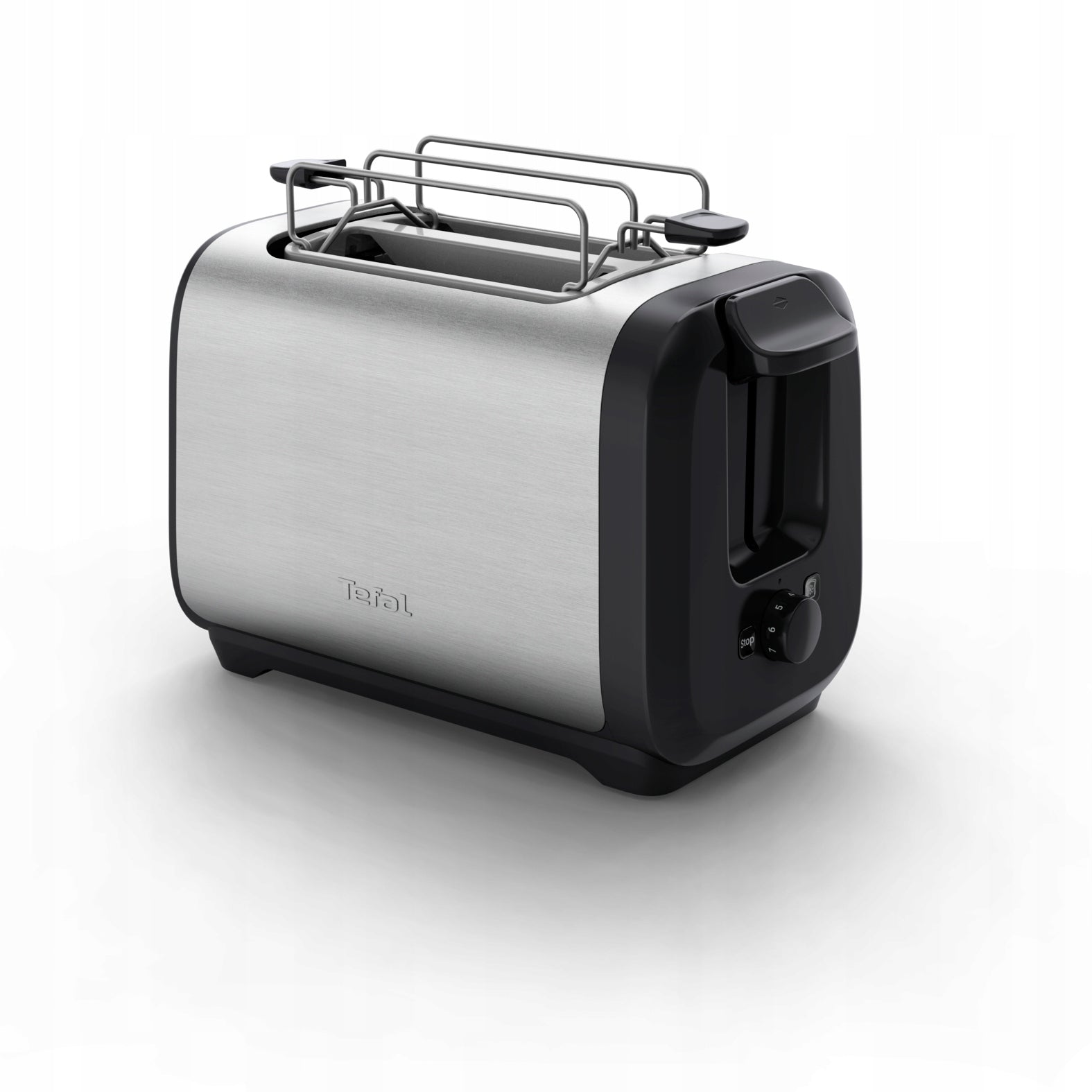Set Electric kettle TEFAL 1,7 l stainless steel + Toaster toaster Model KO5S0DE0+SETTT5S1DE0
