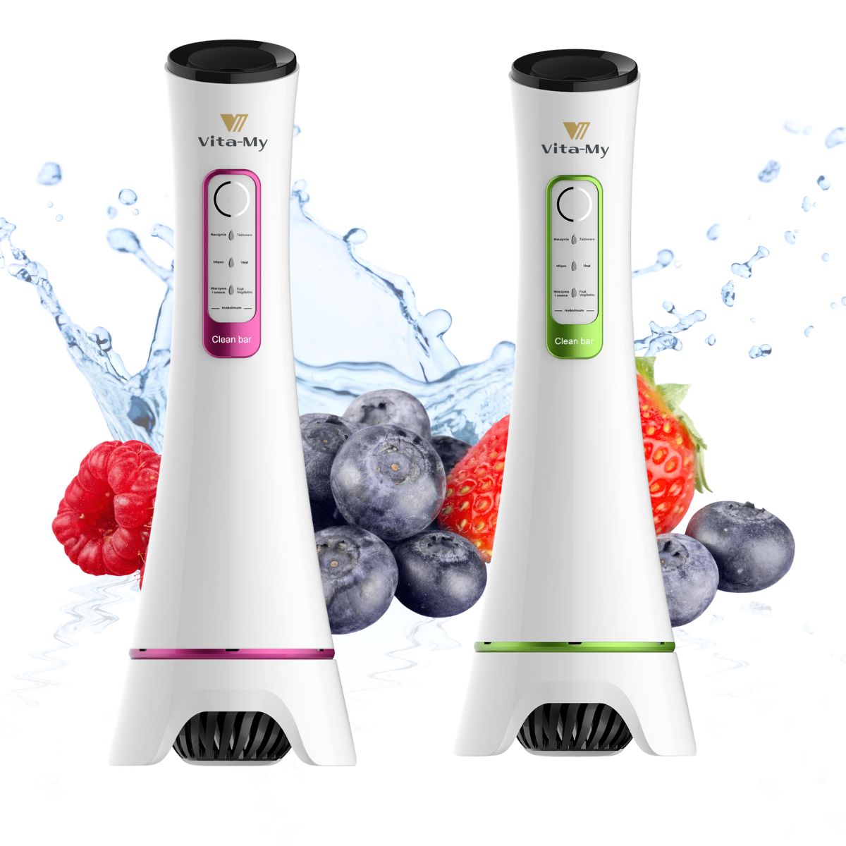 Set: Food ozonator washer Vita-My 10 W ultrasound ozonation