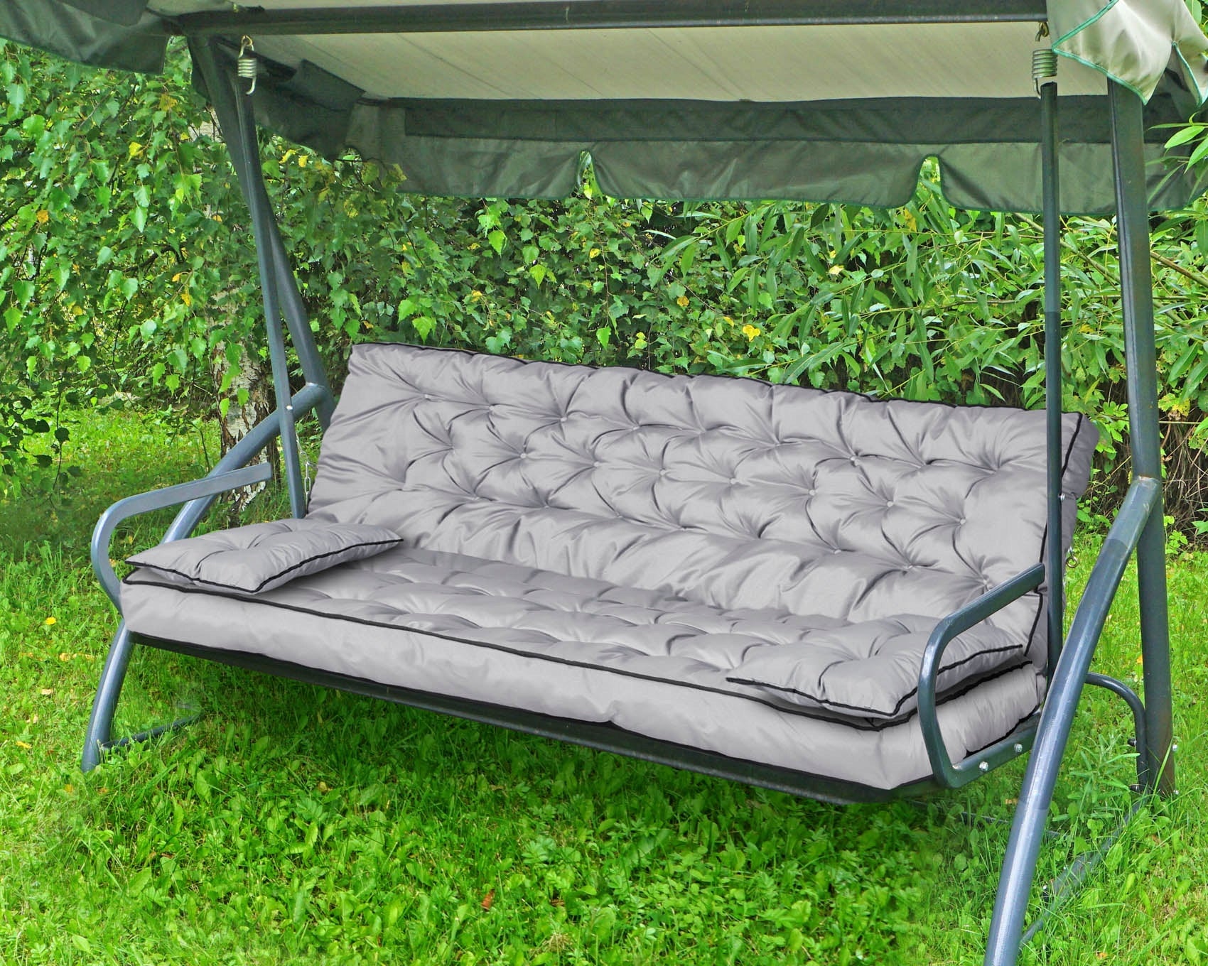 Set Garden Cushion High Side 180x60x50 cm for Bench Swing Wodoodp Cushion thickness 12 cm