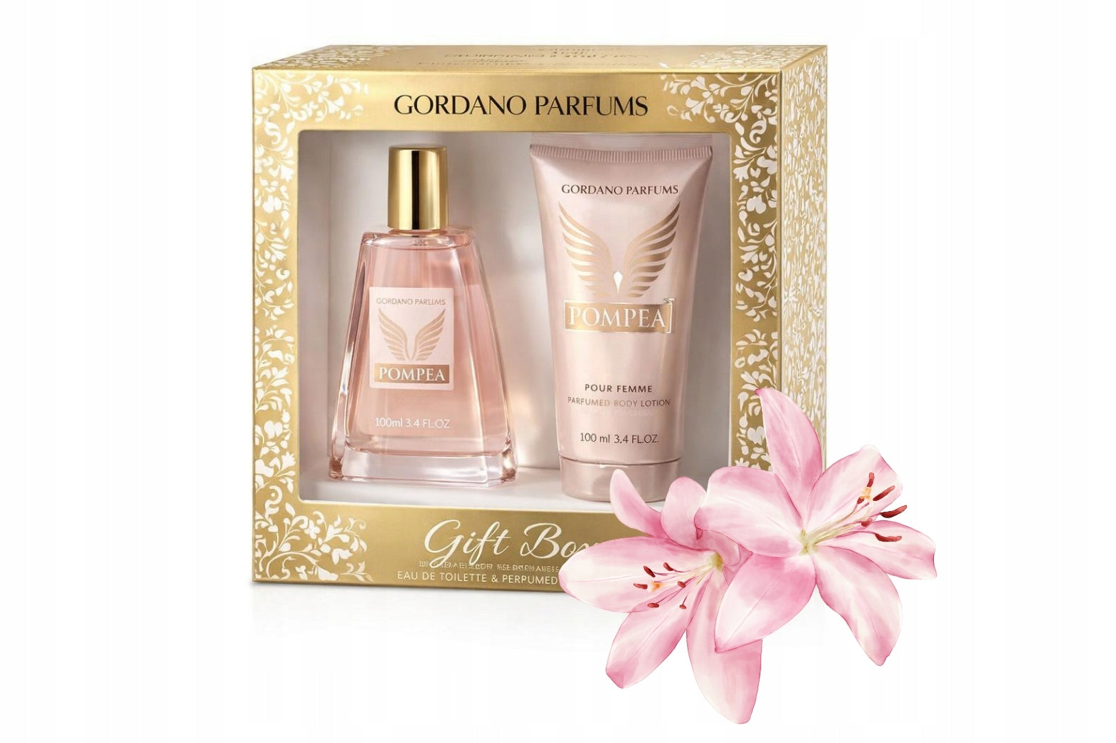 Set Gift Box Jaqueline EDT 100ml + body lotion 100ml