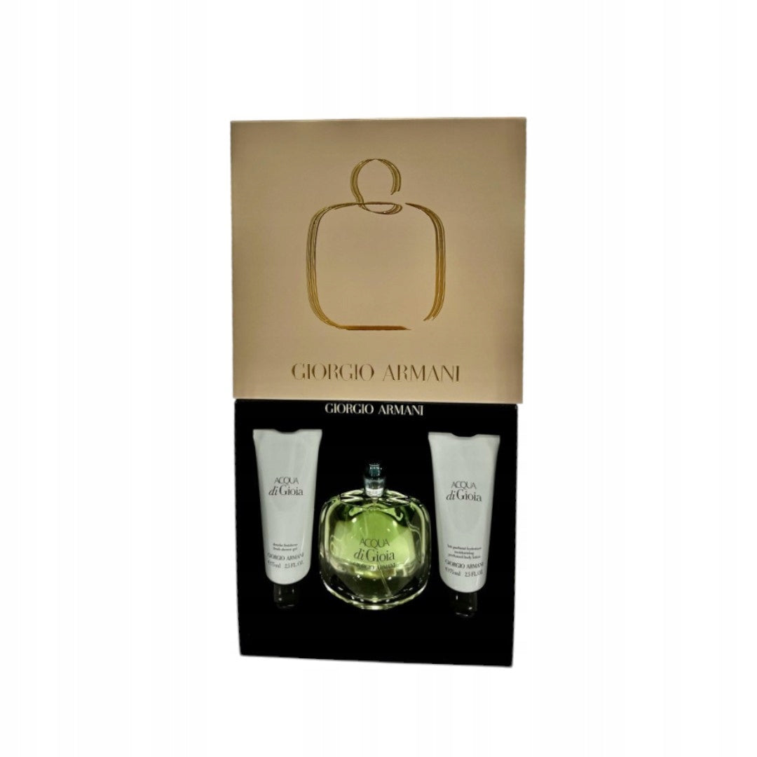 Set Giorgio Armani Acqua Di Gioia Pour Femme Eau De Parfum UNIQUE Set