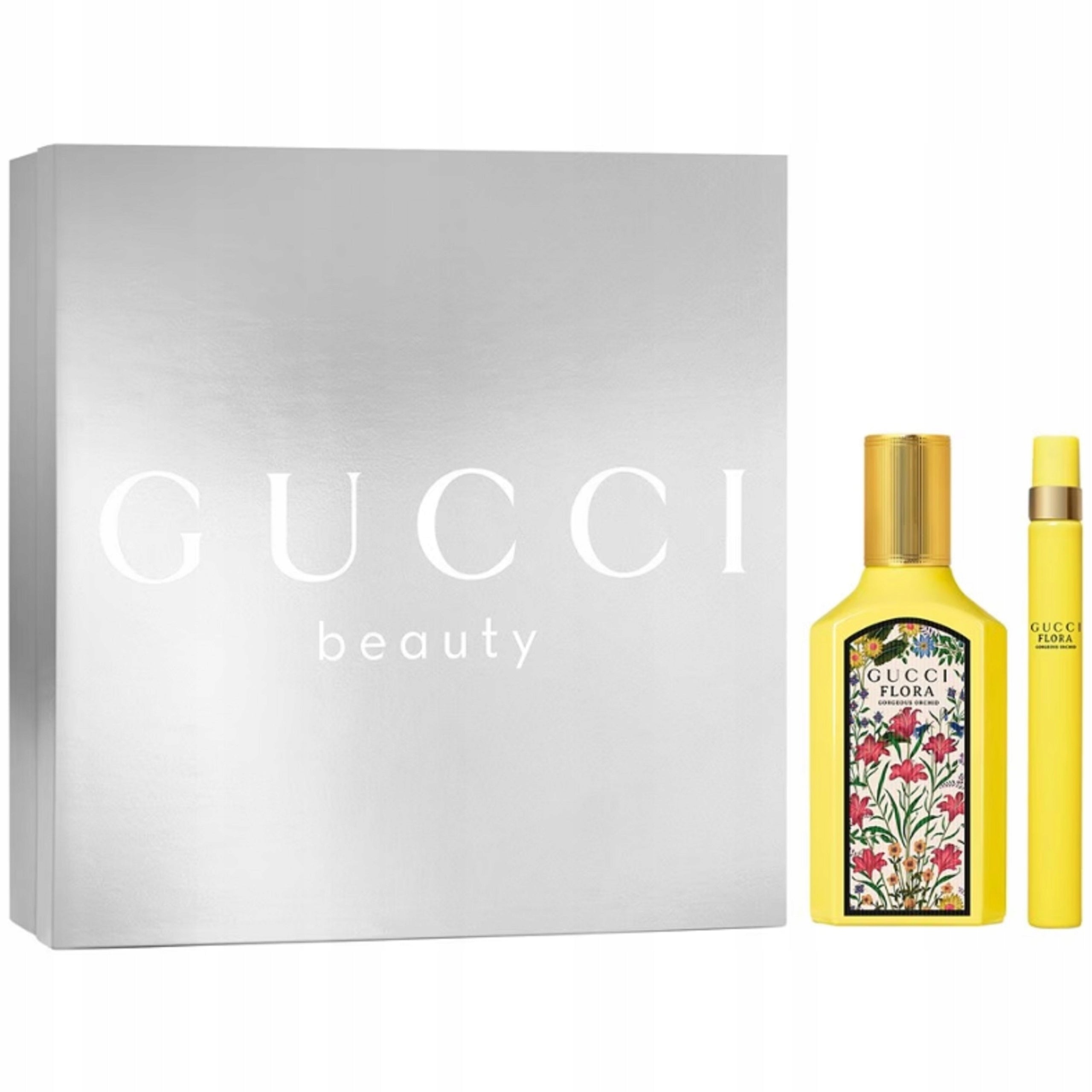 Set Gucci : Flora Gorgeous Orchid, Eau De Parfum, For Women Brand Gucci