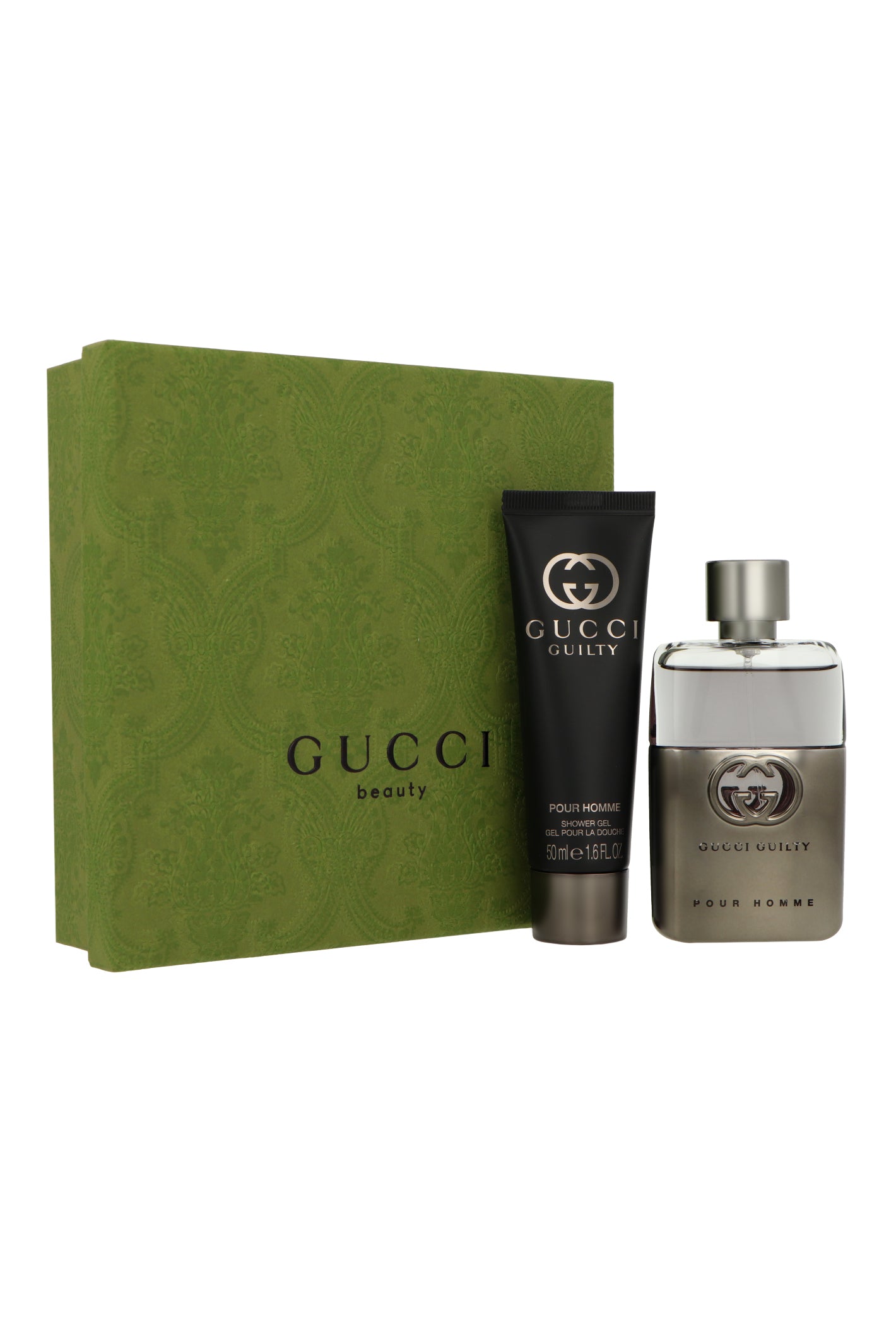 Set Gucci Guilty Pour Homme Edt 50ml + Shower Gel 50ml Brand Gucci