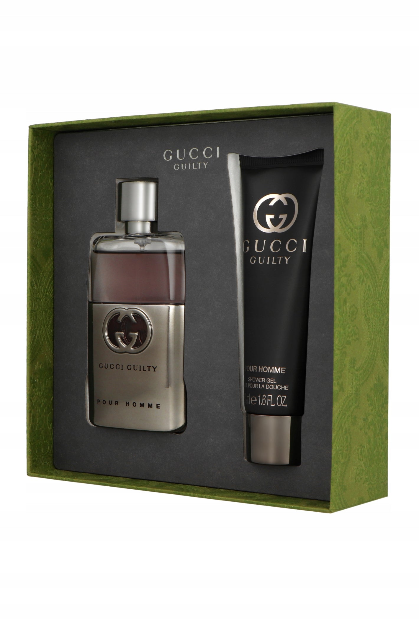 Set Gucci Guilty Pour Homme Edt 50ml + Shower Gel 50ml Product weight with unit packaging 0.1 kg