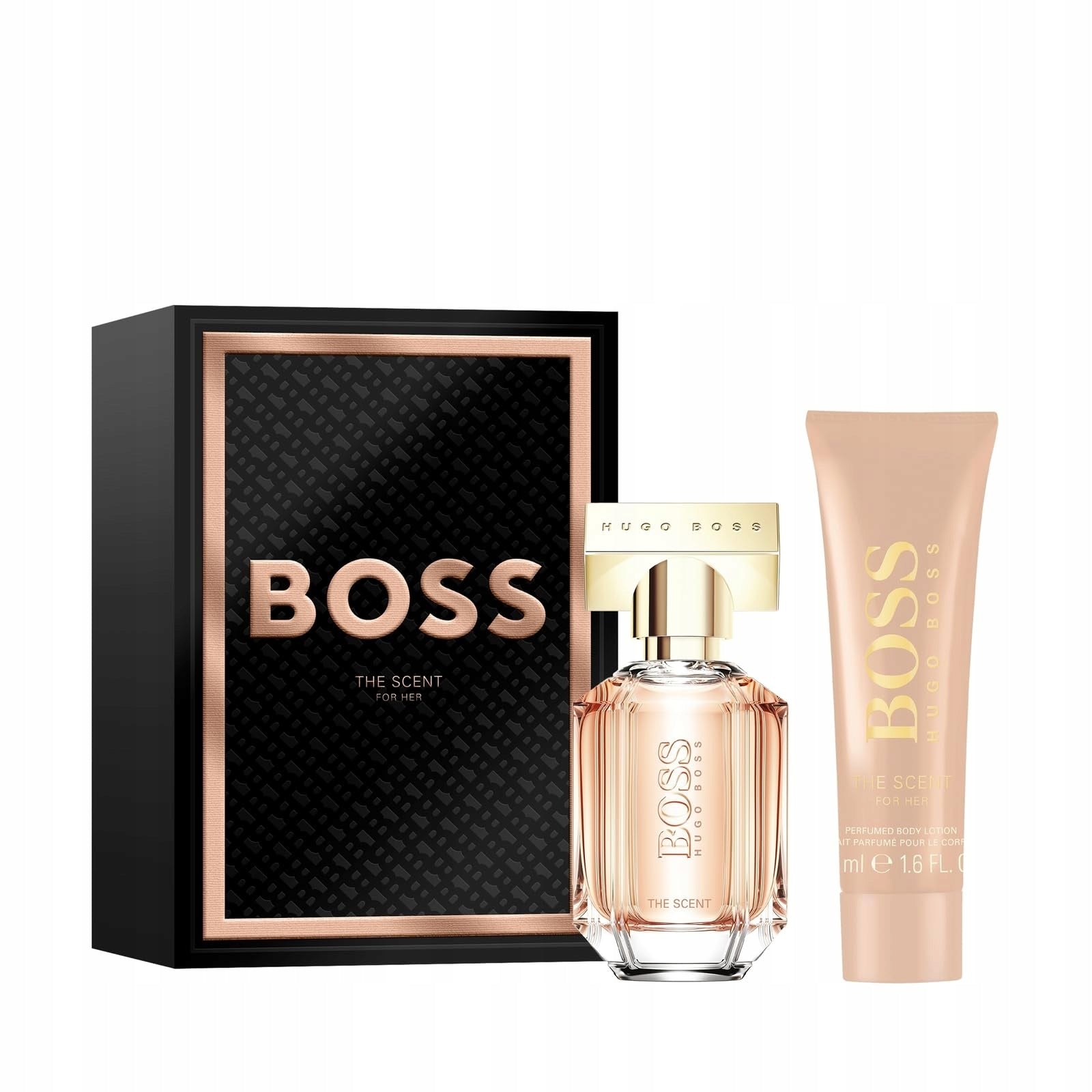 Set Hugo Boss The Scent For Her: Eau de Parfum EDP 30 ml + lotion for Customs tariff code 33030010