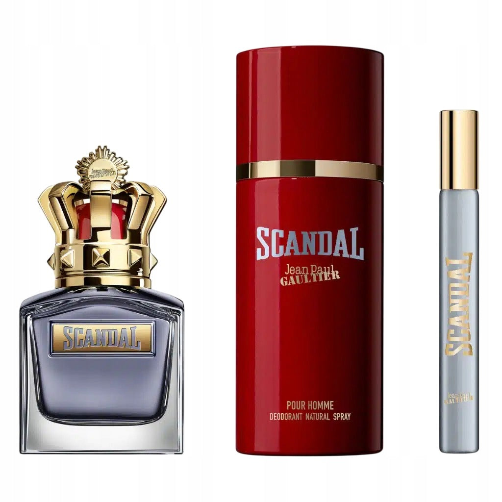 Set Jean Paul Gaultier : Scandal Pour Homme, Eau De Toilette, For Men