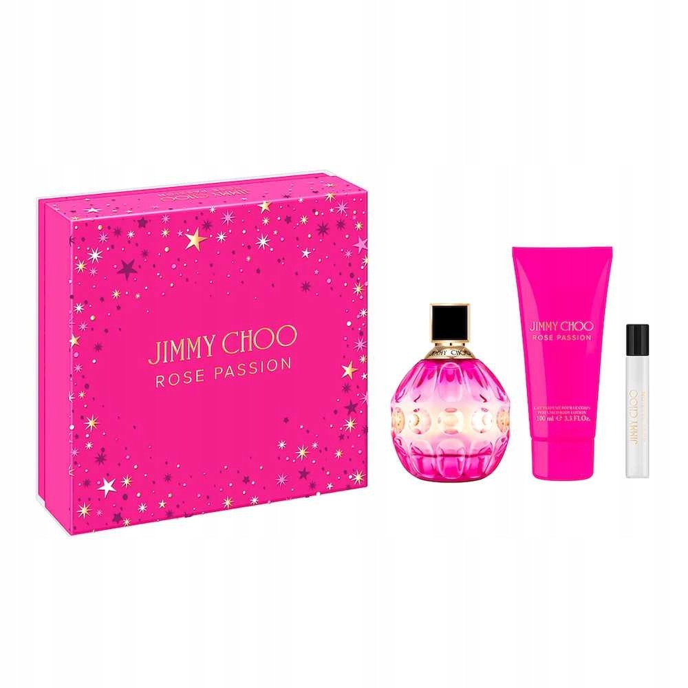 Set Jimmy Choo : Rose Passion, Eau De Parfum, For Women