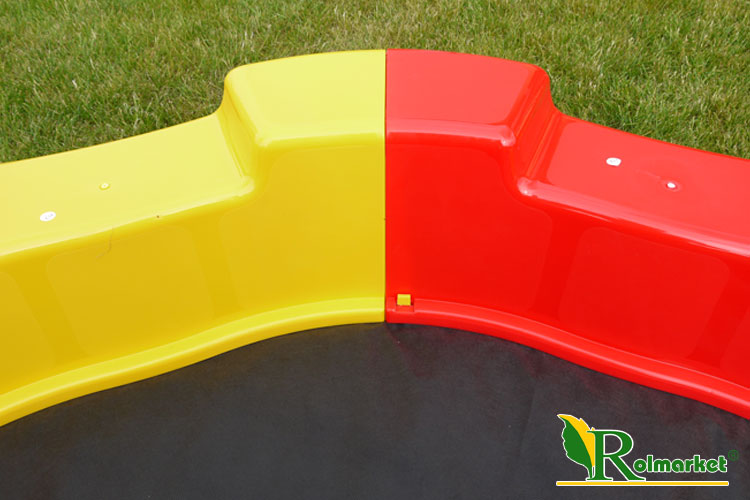 Set Large Plastic Portable Sandbox Folding Fun Bottom Tarpaulin Kind plastic
