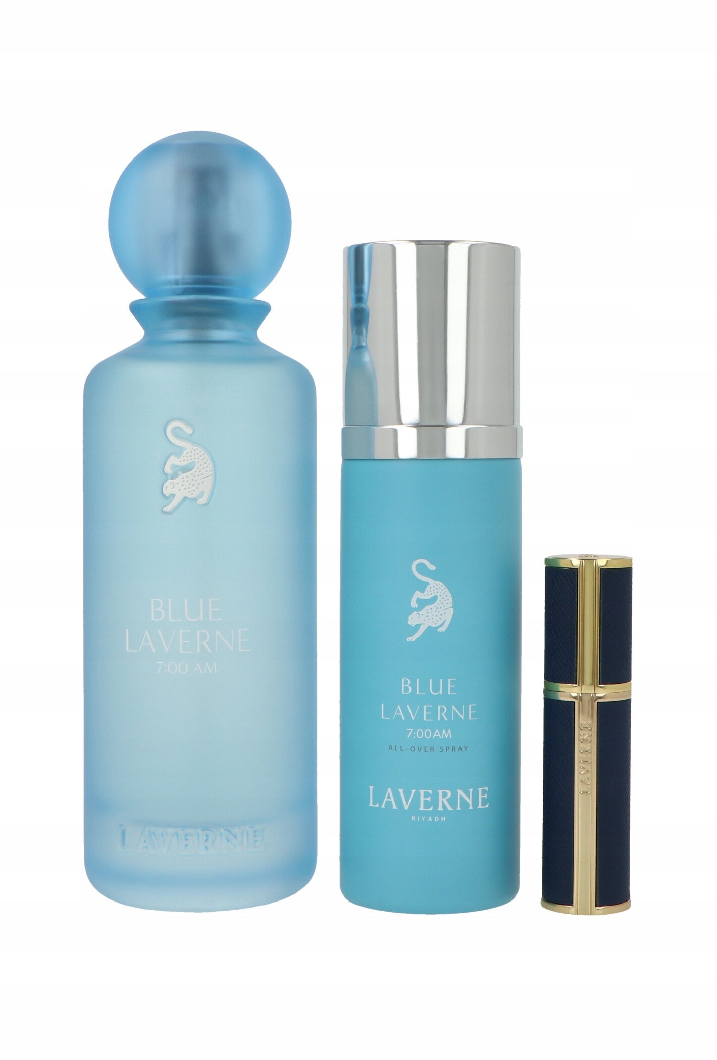 Set Laverne Blue Laverne 7AM Collection Edp 200ml + All Over Spray 100ml Packaging status original