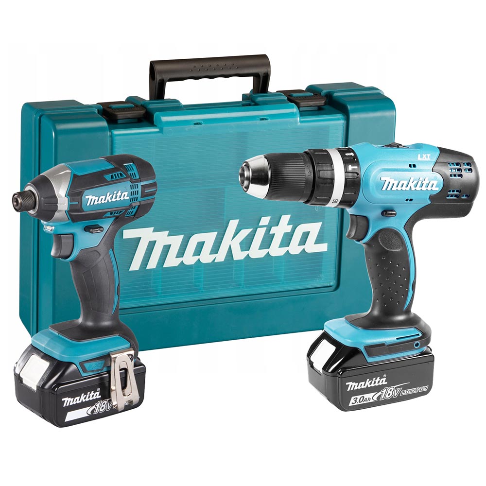 Set Makita DLX2142S Impact Driver DHP453 Screwdriver DTD152