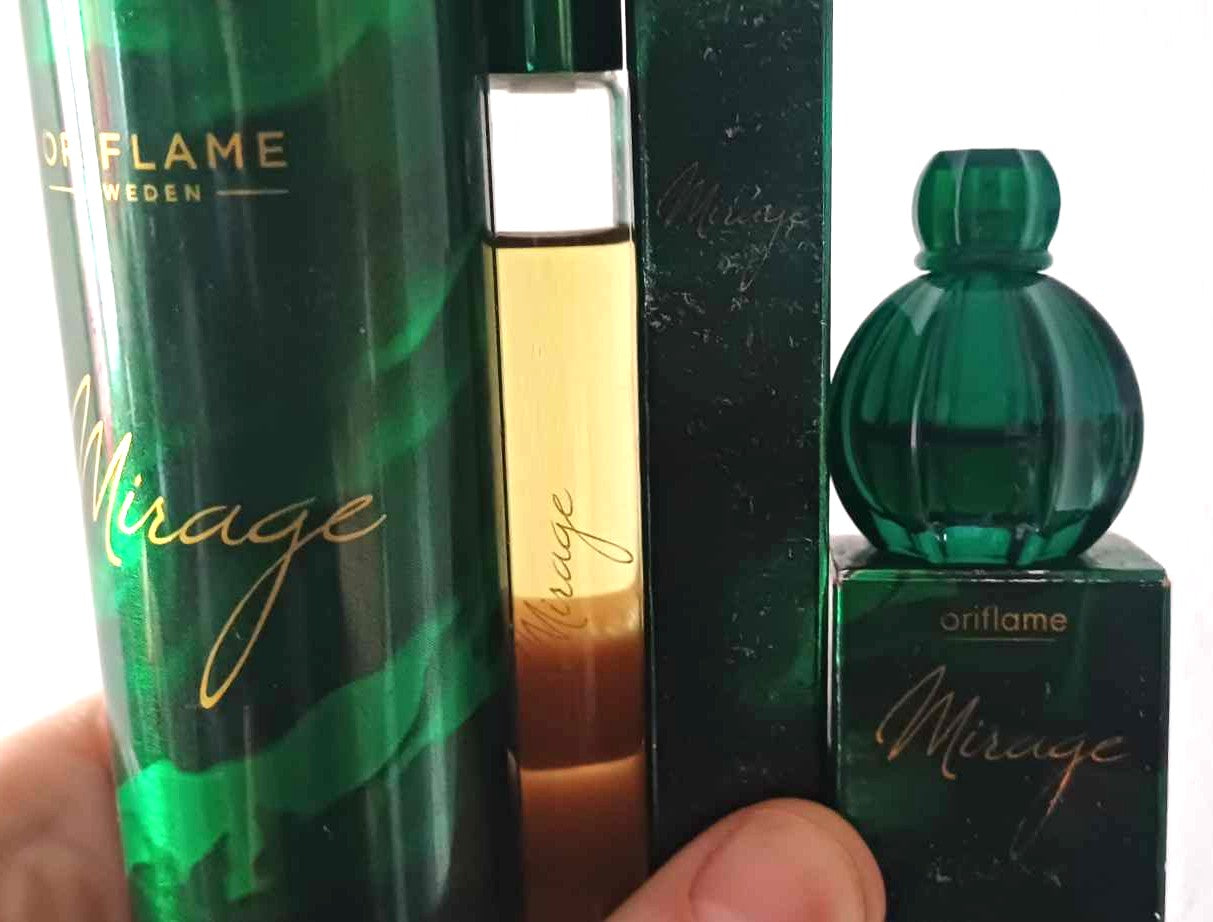 Set Mirage Oriflame Packaging status original