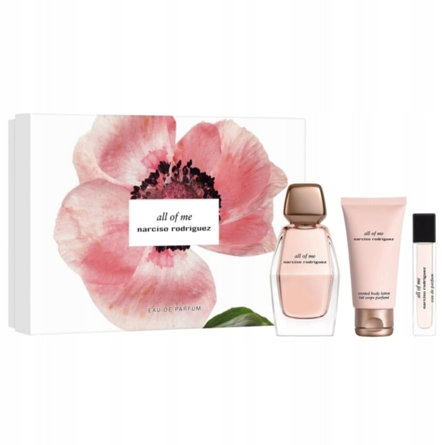 Set Narciso Rodriguez All Of Me Women's Eau de Parfum 90ml + water perf Packaging status original