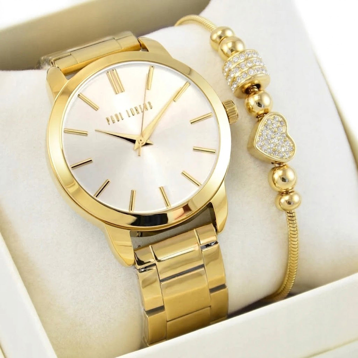 Set Paul Lorens women's STIVA with bracelet GIFT classic WITH ENGRAVING