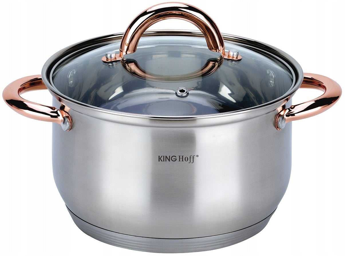 Set Pot Set Pots 10 el Pot Induction Gas Rondel KING Hoff Manufacturer code KH-1764