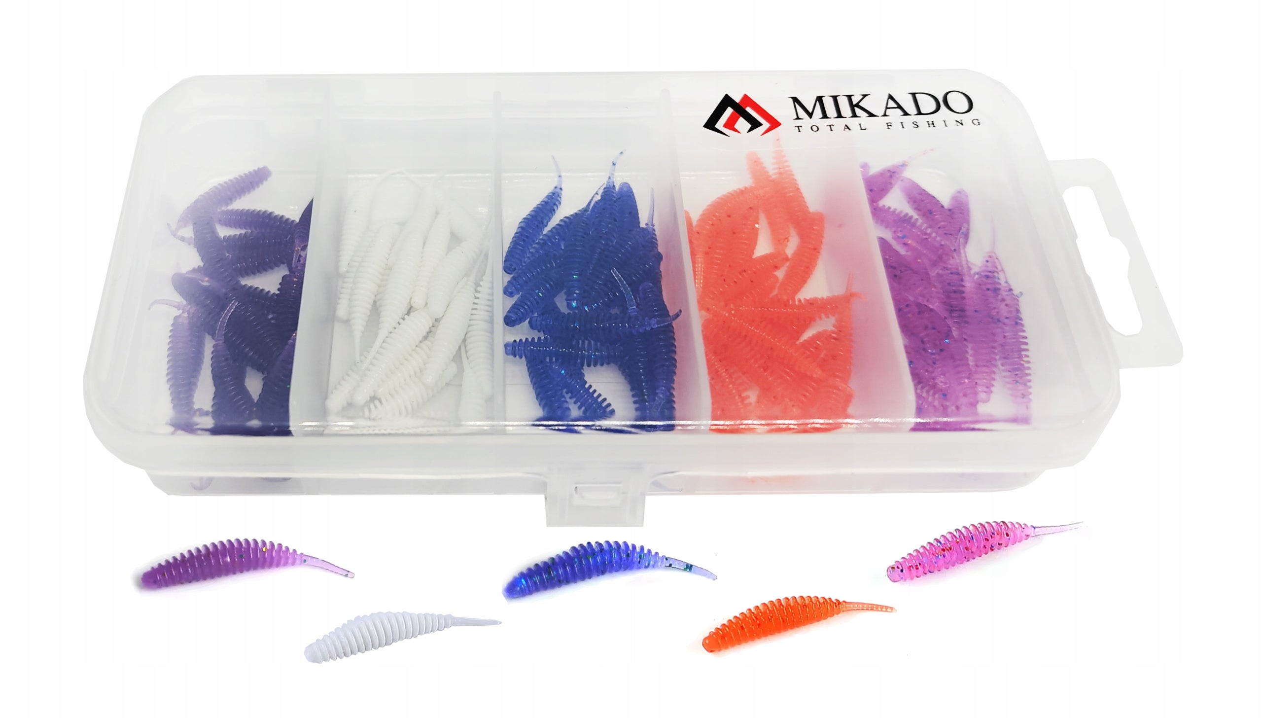 Set TANTA MINI leech 25mm fern V2 - 100 pieces box MIKADO