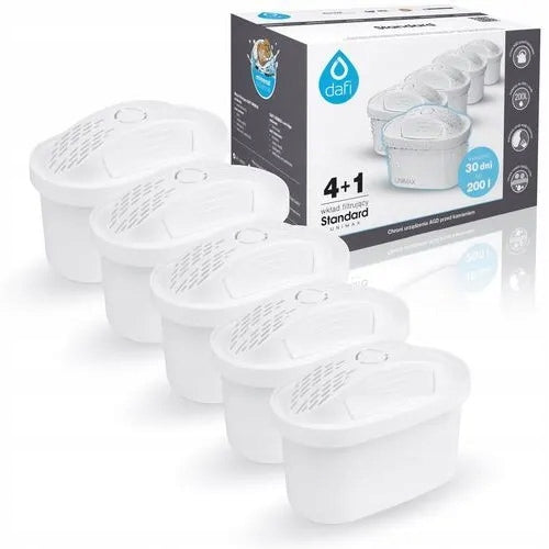 Set Water jug grey Dafi Start + 5x filter cartridge filter Unimax Manufacturer code 106555+928483