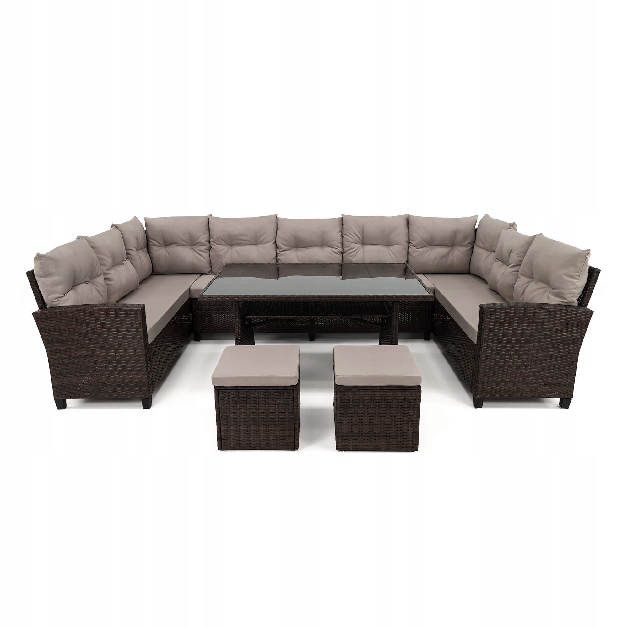 Set XXL garden furniture technoratan PORTO cushions grey two containers Manufacturer code PORTO-BRĄZpsz