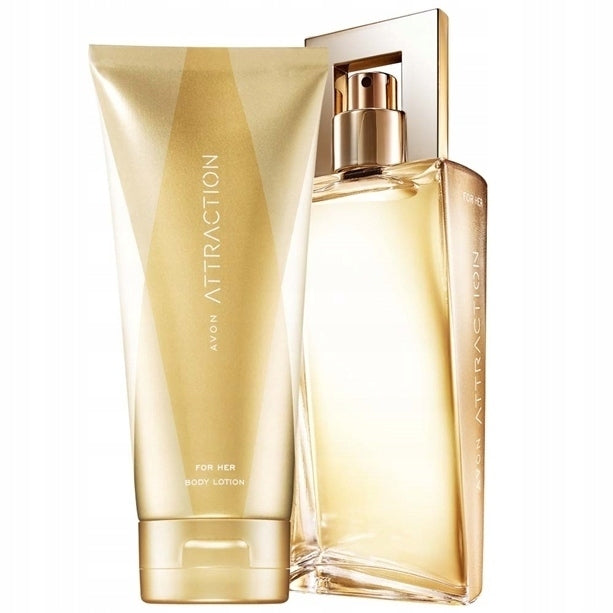 Set avon Attraction Perfume ,,SPECIAL EDITION`+ Body Lotion