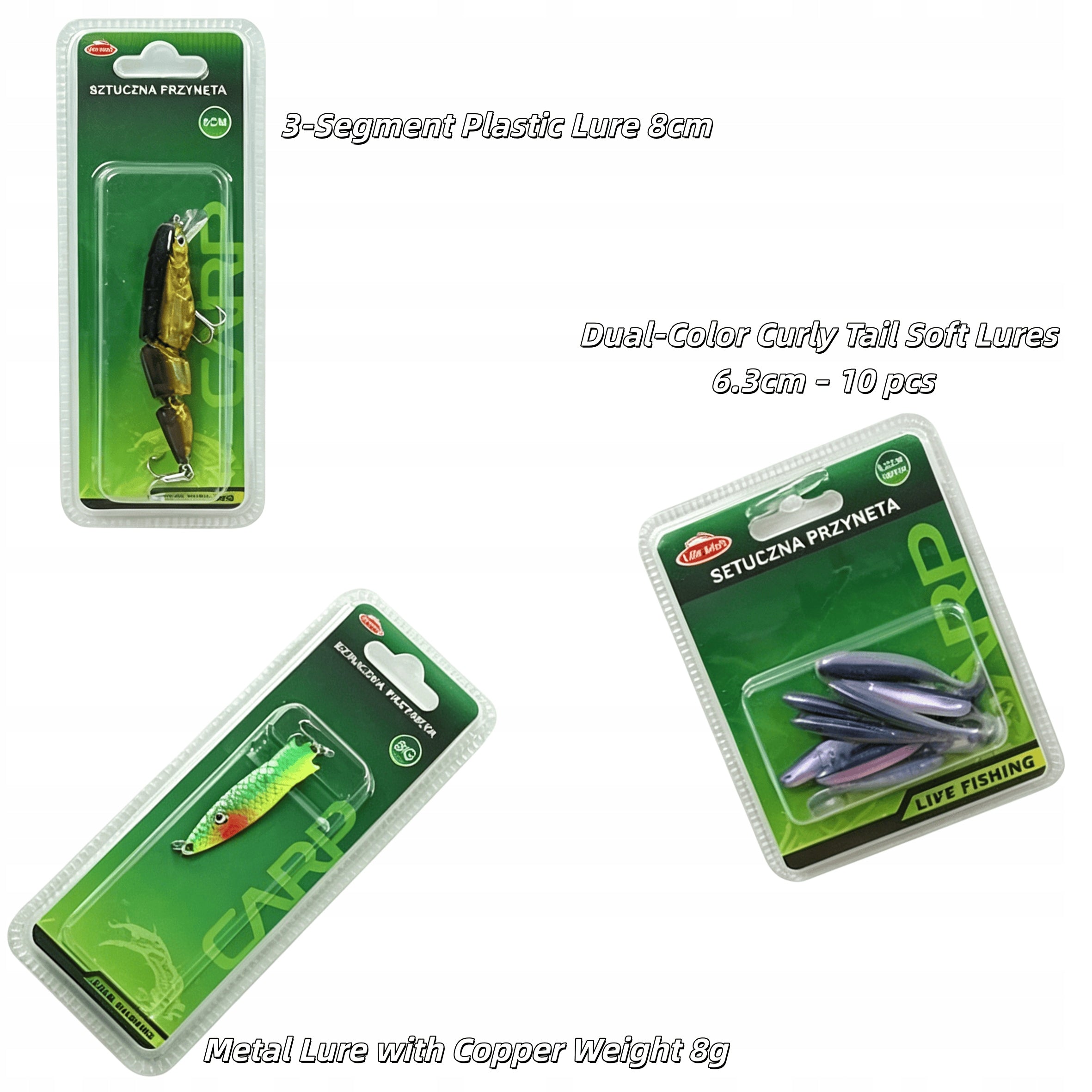 Set for 2 people – 2 rods 1,5 m, reels and accessories Brand no brand