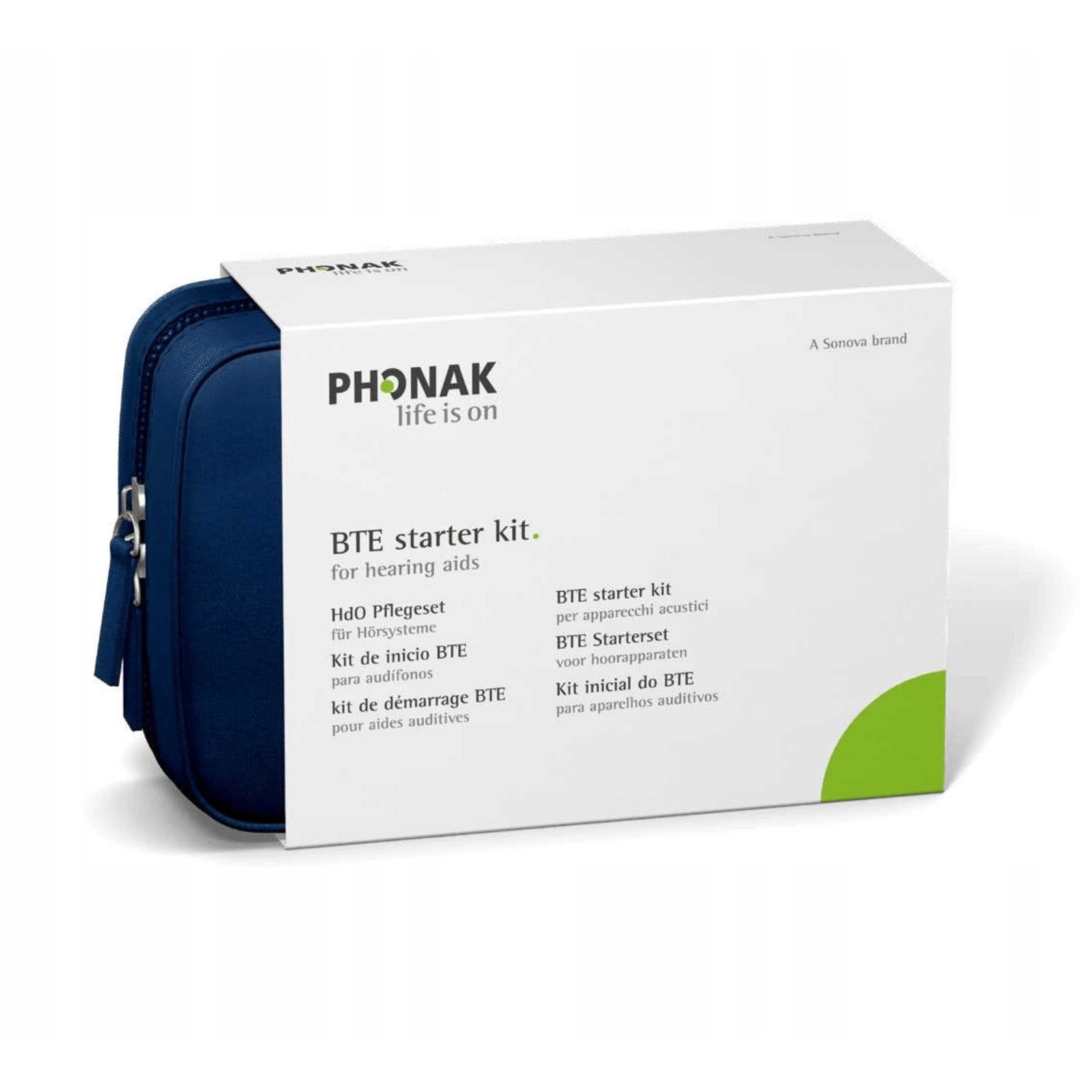 Set for Cleaning and Dehumidifying Hearing Aids BTE and Inserts Phonak
