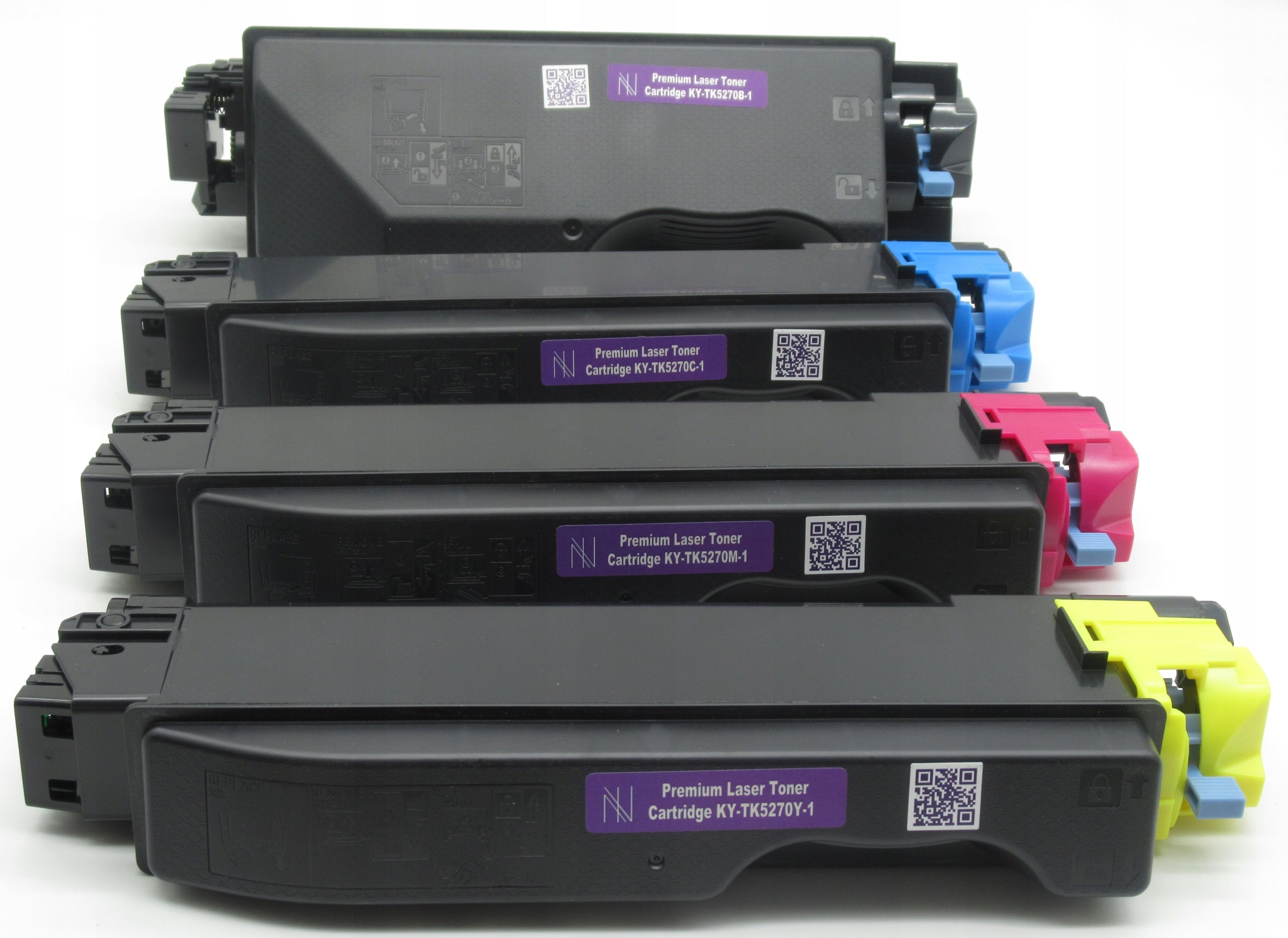 Set for KYOCERA M6230 M6630 P6630 TK5270 CMYK Color set