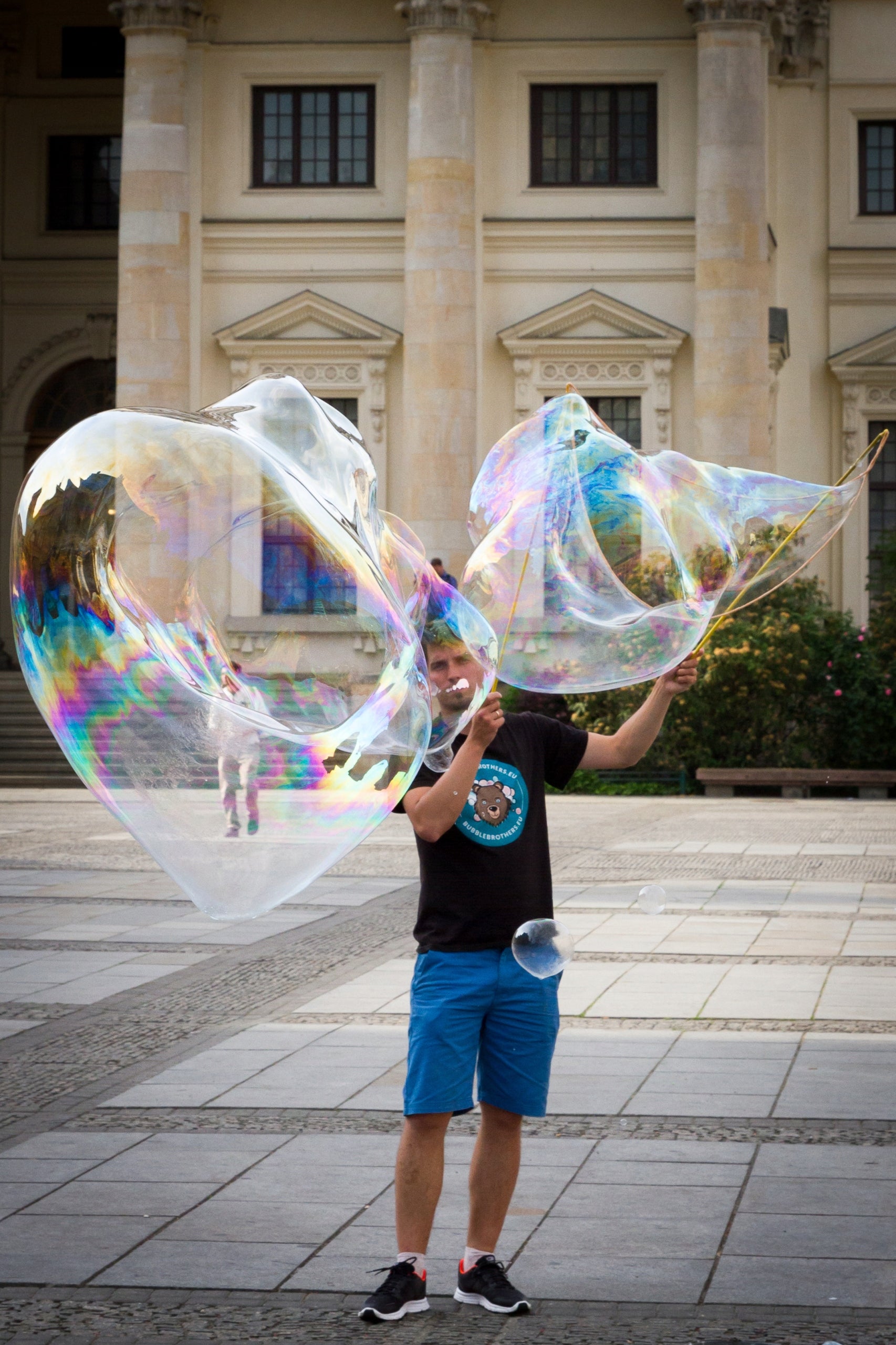 Set for Soap Bubbles Liquid 5L and 5 Hoops Color other