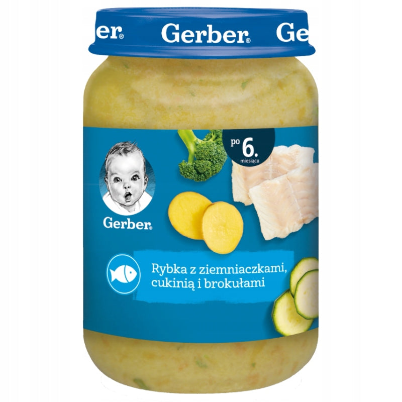 Set for expanding the diet DINNERS GERBER for children after 6 months 6x190g Brand Gerber