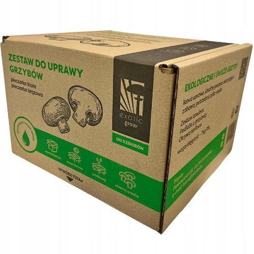 Set for growing white mushrooms Planto 7 kg 15 l Kind other