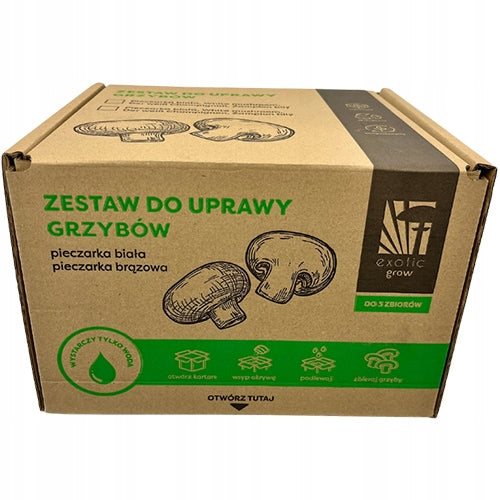Set for growing white mushrooms Planto 7 kg 15 l Manufacturer code PLAPB15L